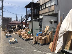 旋盤材木市